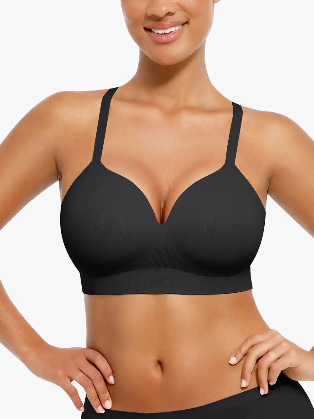 Seamless Wireless Shaping Lift Bra