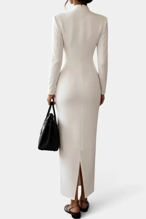 Fitted Maxi Dress