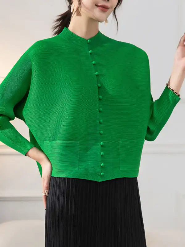 Button Front Jacket Versatile