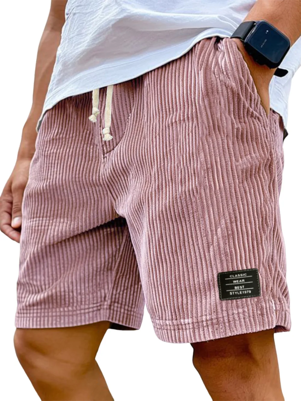 Workwear Seamed Detail Shorts