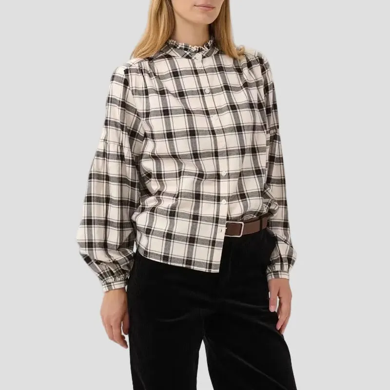 Long-Sleeve Check Women's Shirt