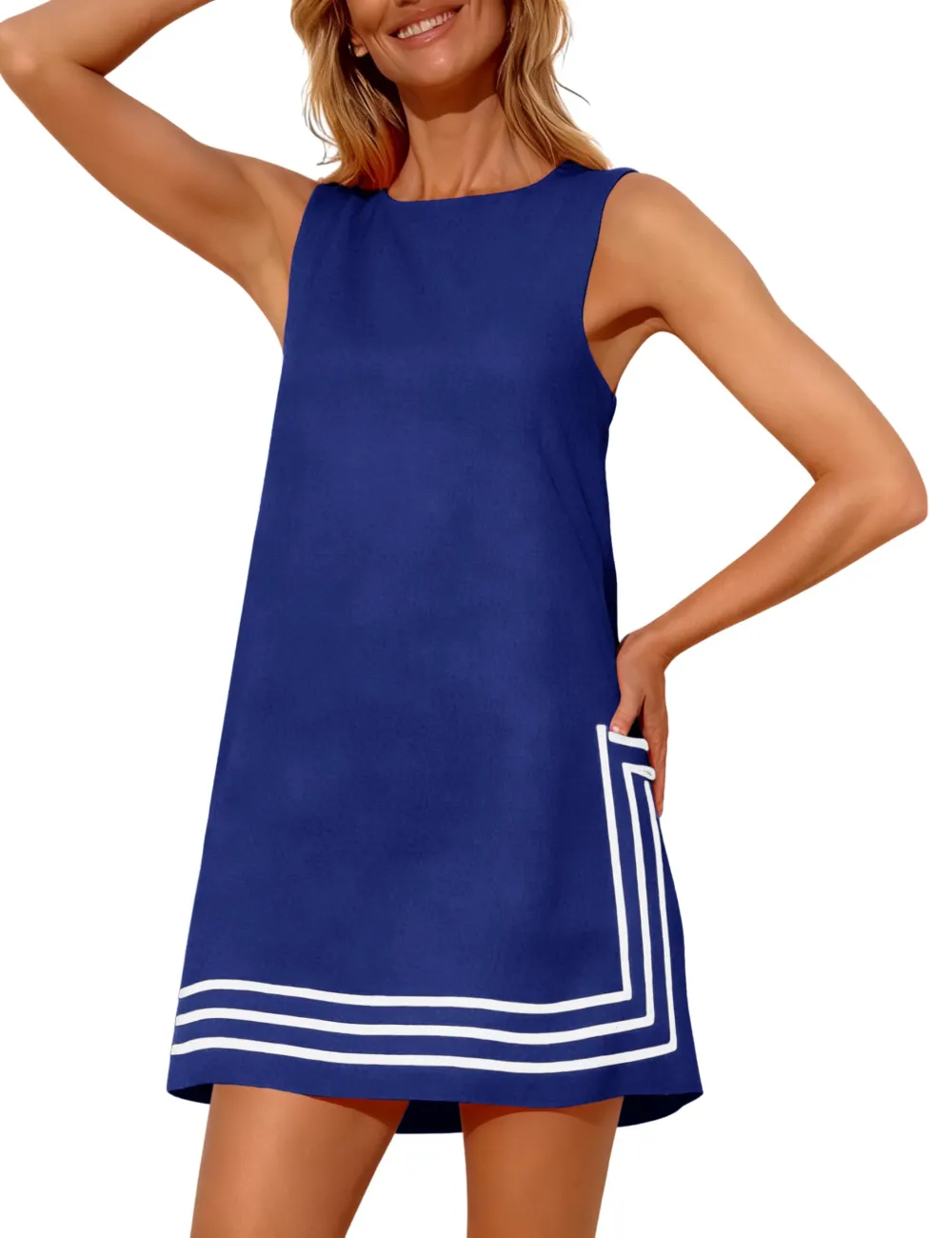 Summer Boho A-Line Mini Dress