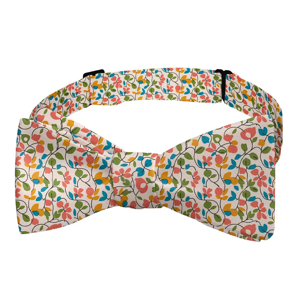 Ditsy Floral Motif Bow Tie
