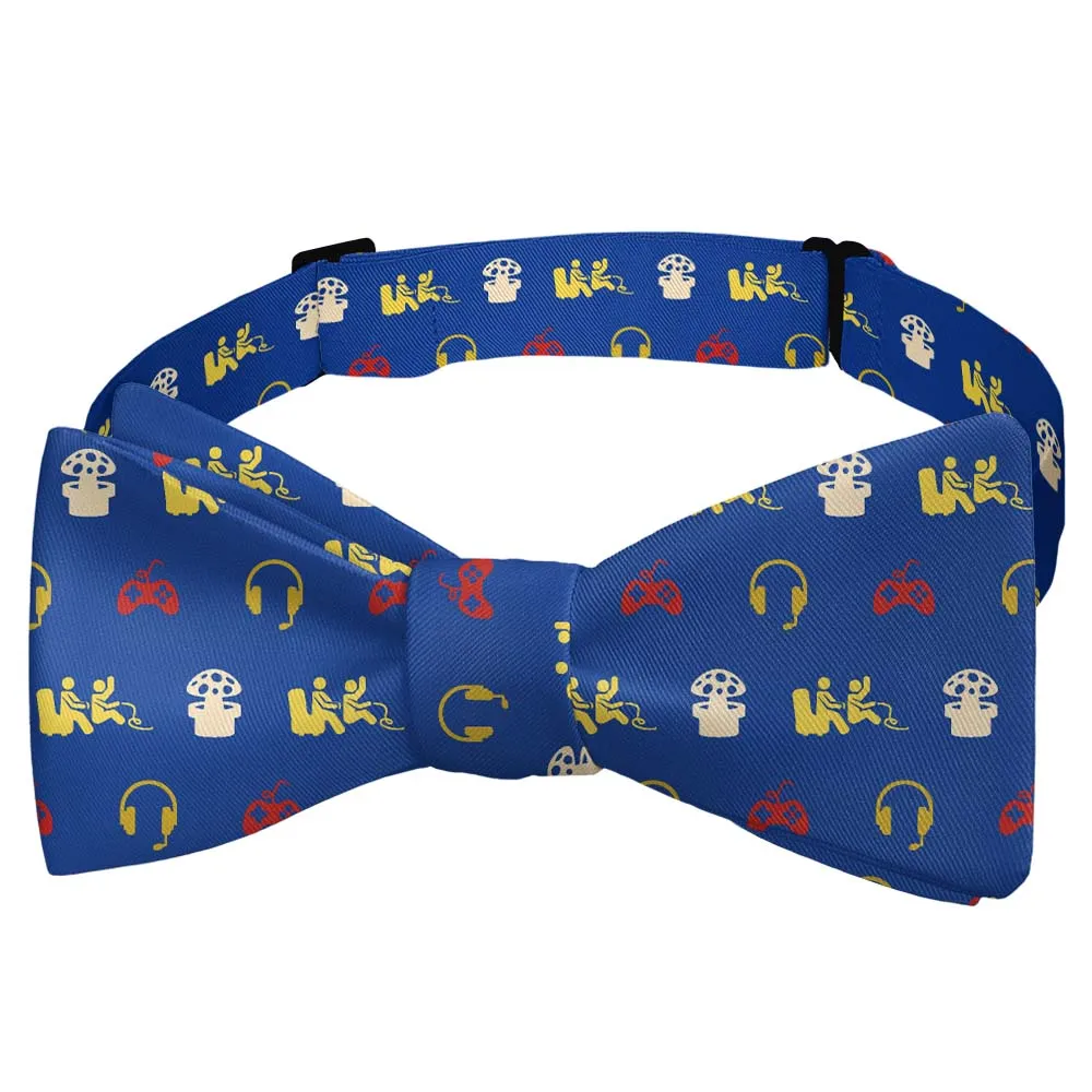 Gaming with Friends Pattern Bow Tie