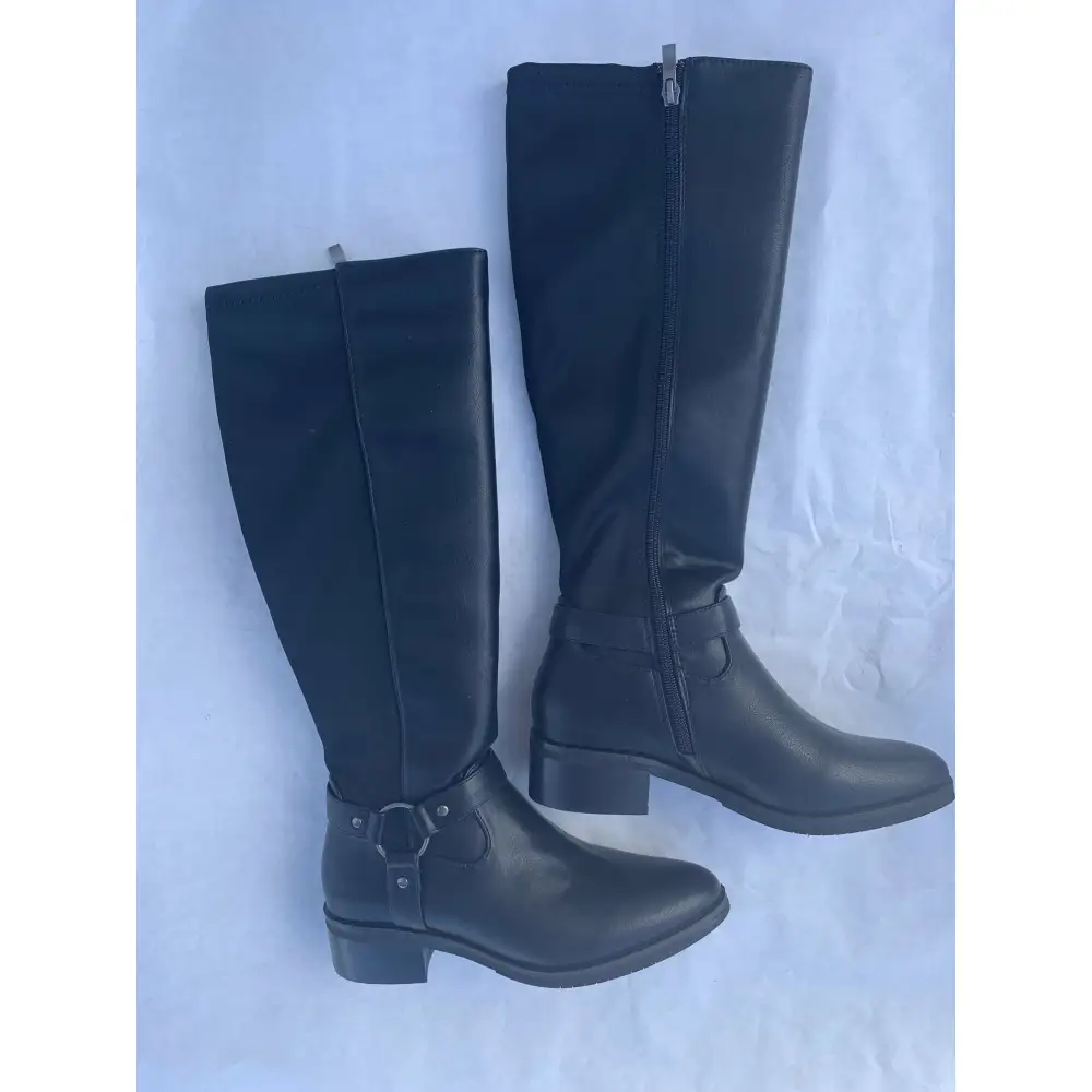 Polished Structured Boots