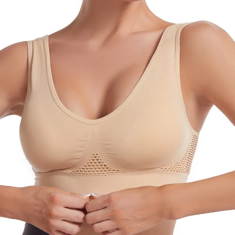 Seamless Sports Full Coverage Sports Bra