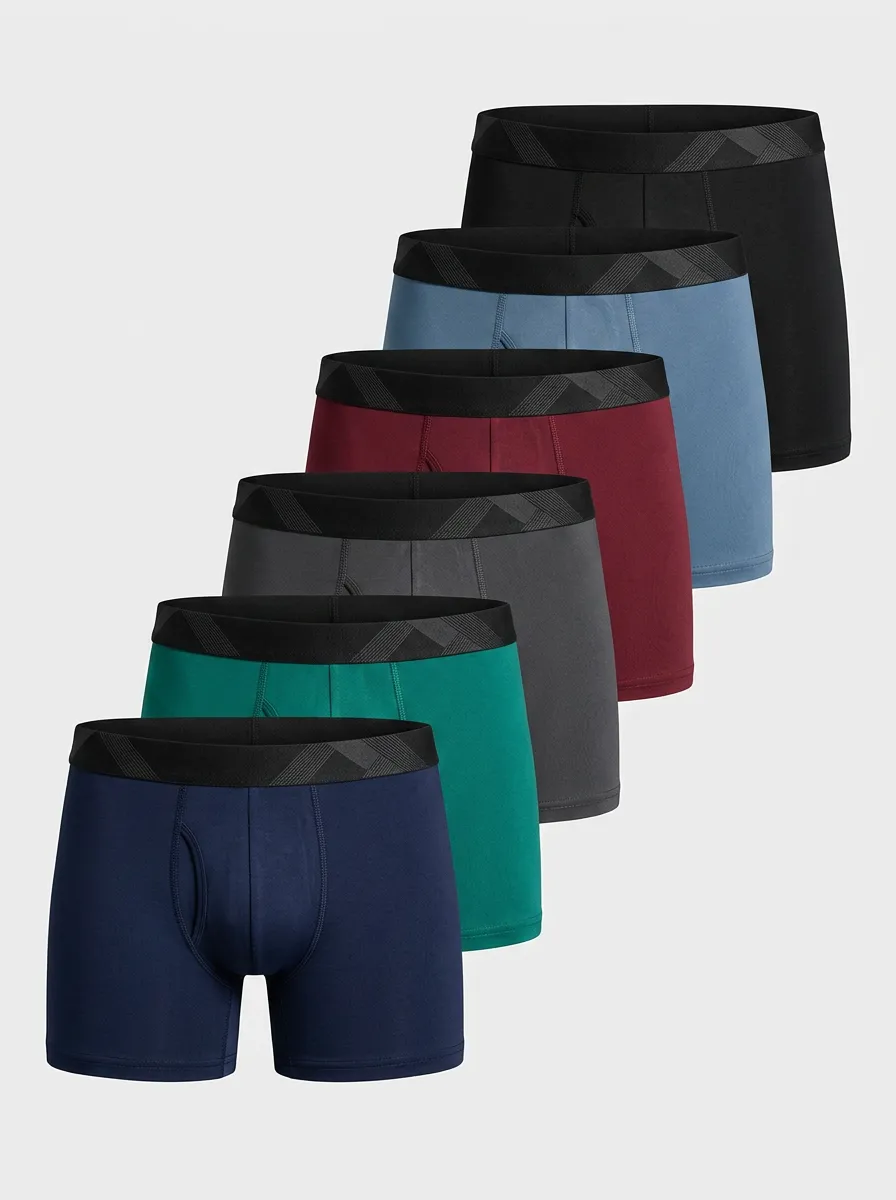 Men's 6-Pack Boxer Briefs