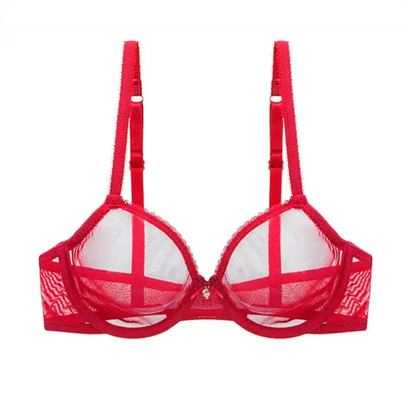 Mesh Bra with Adjustable Straps