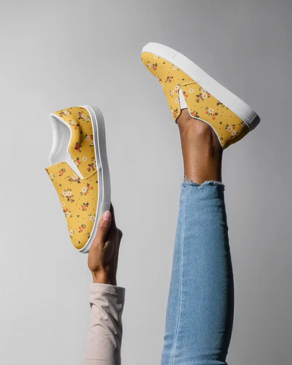 Picnic Check Slip On Shoes