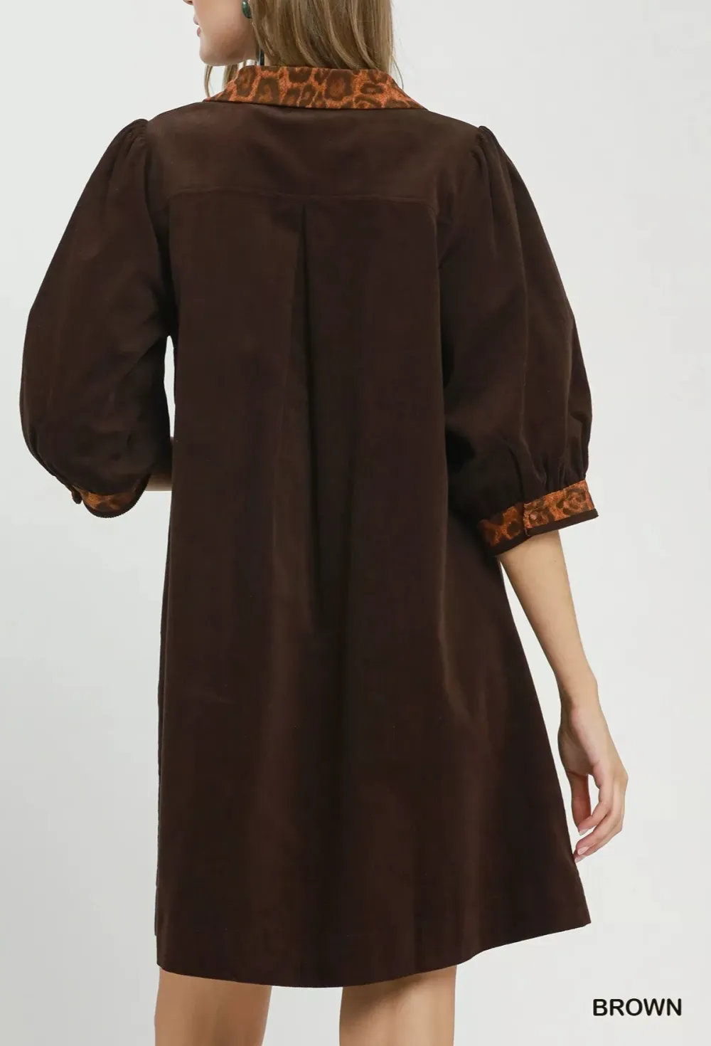 V-Neck Shift Dress