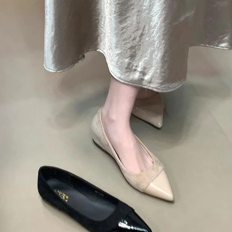 Pointed Toe Wedge Heels