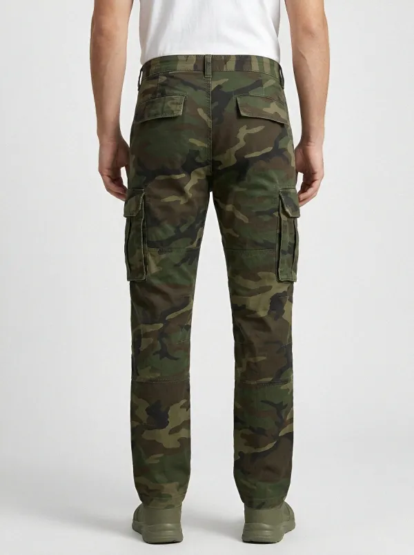 Woodland Camo Camouflage Tactical Camouflage Cargo Pants