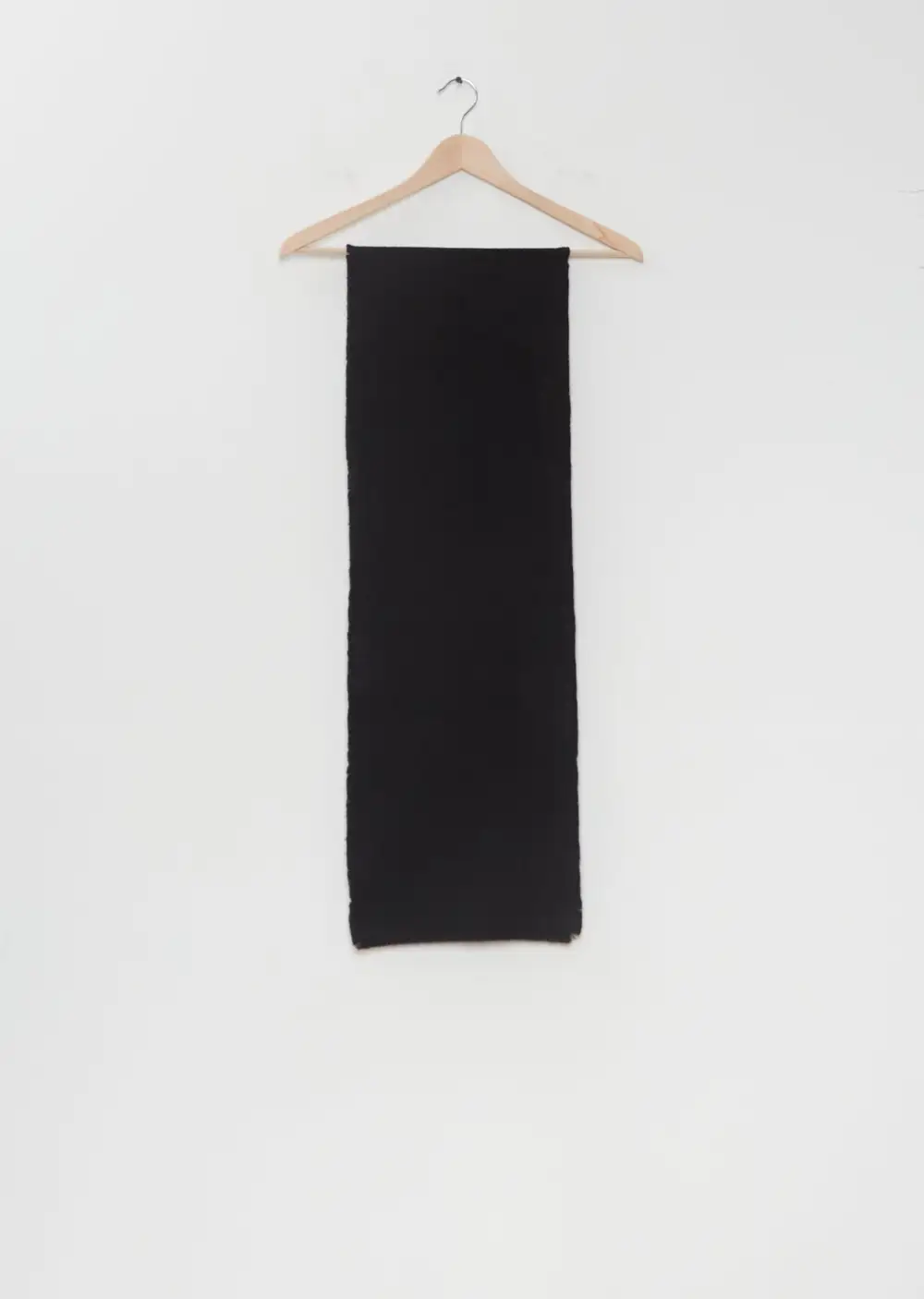 Textured Cashmere Woven Fringed Scarf
