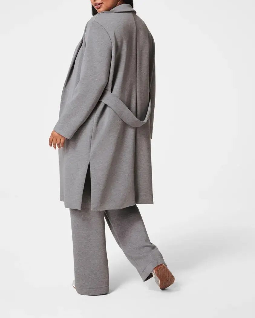 Solid Color Loose Coat Jacket