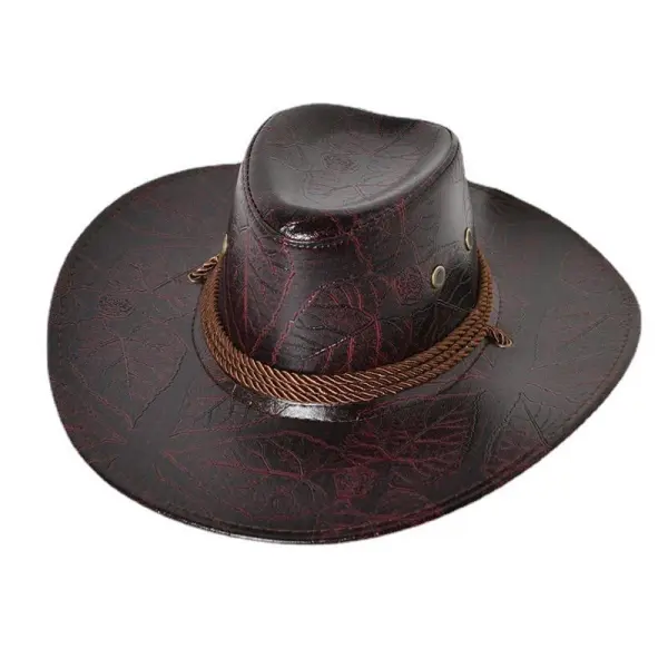 Leather Casual Hat