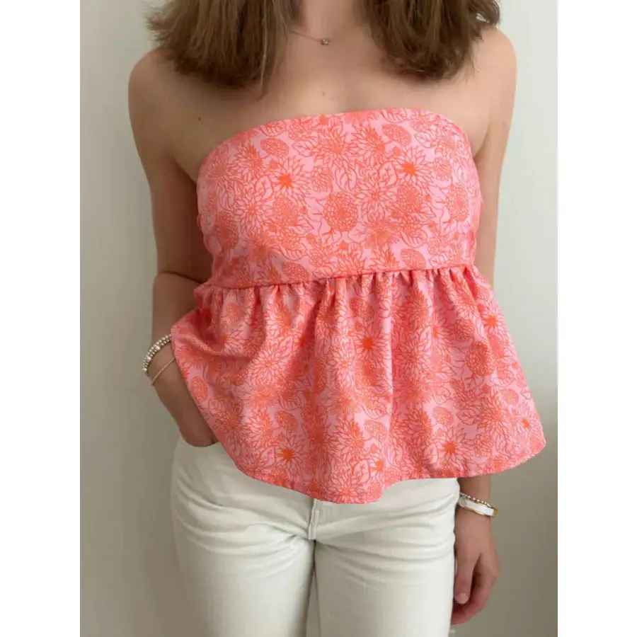 Tie Back Tube Top