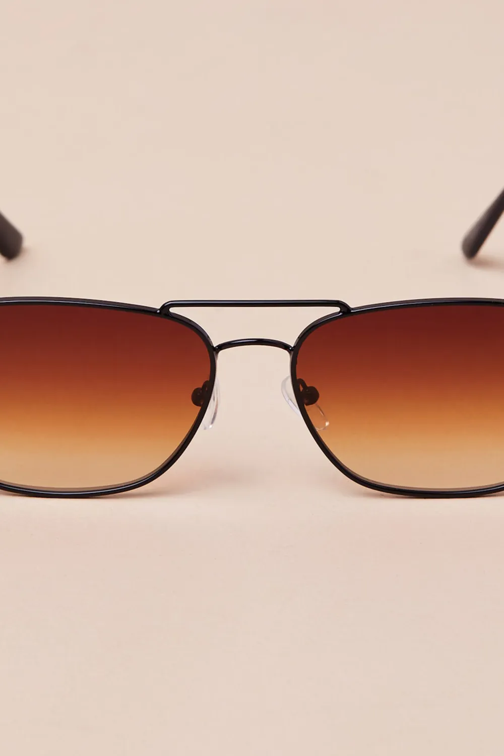 Retro Brown Gradient Lenses All-Match Sunglasses