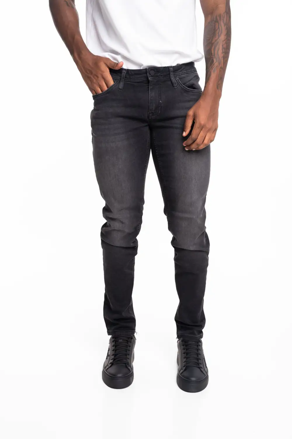 Refined Tapered Five Pocket Jeans
