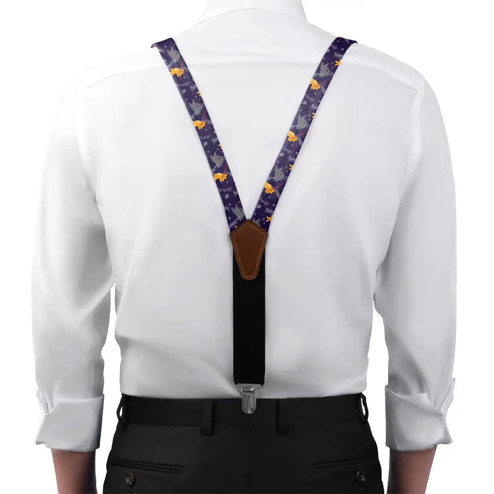 Laser Cats Theme Suspenders