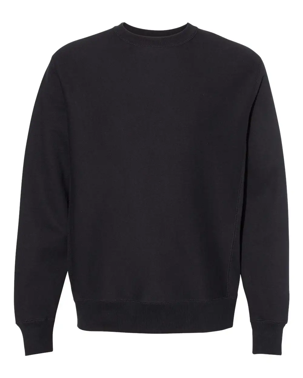 Heavyweight Crewneck Sweatshirt Featuring Cross Grain Cotton