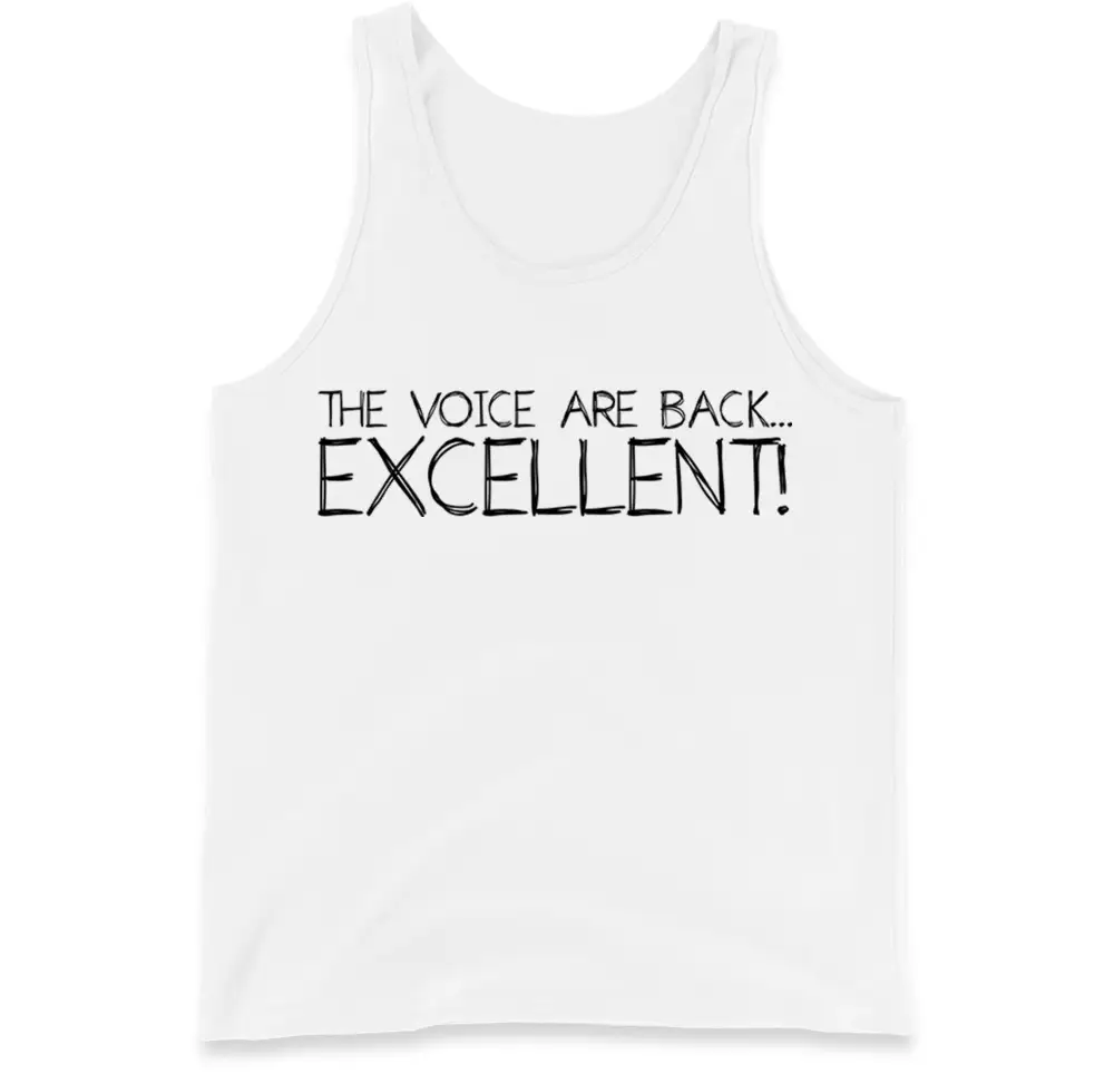 Playful Soft Phrase Casual Tank Top