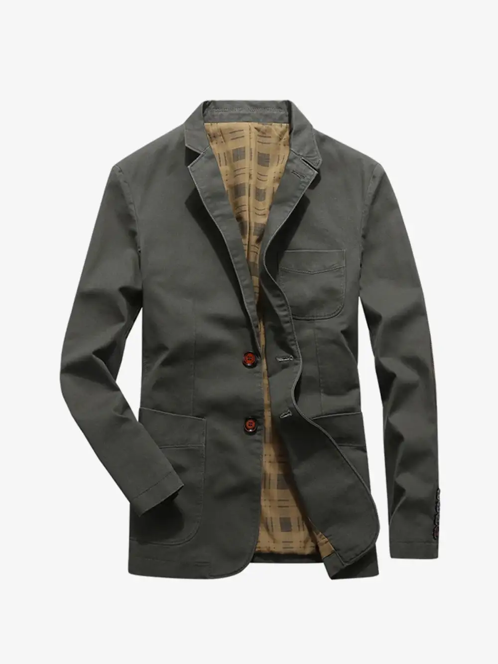 Men's Pocketed Tailored Jacket