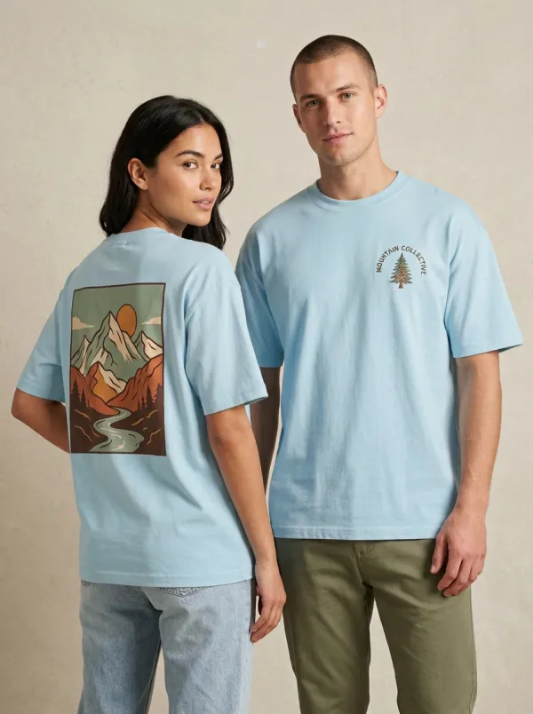 Unisex Nature Mountain Collective T-Shirt