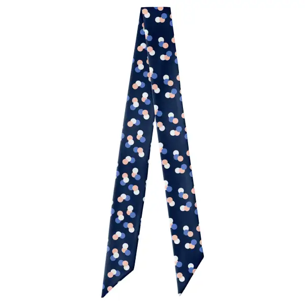 Elizabeth Dots Pattern Hair Scarf