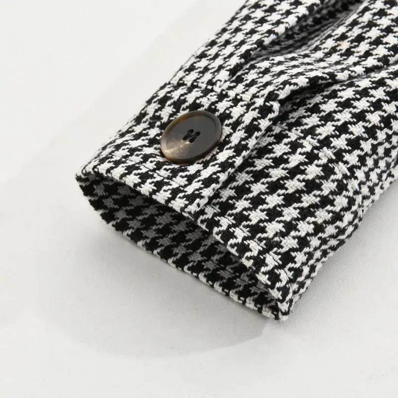 Buttoned Structured Utility Jacket
