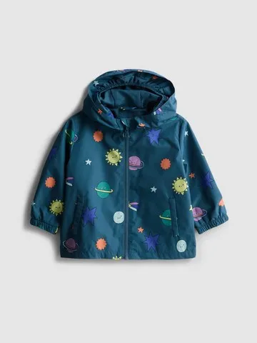 0-18mths | Zip-Up Newborn Rain Jacket