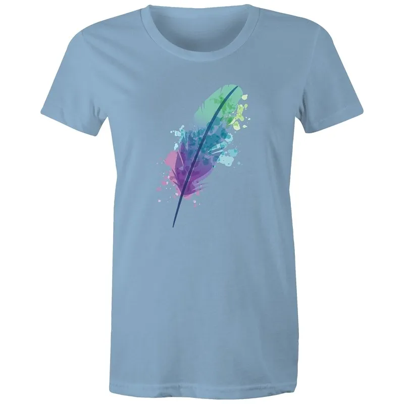 Feather Watercolour T-Shirt
