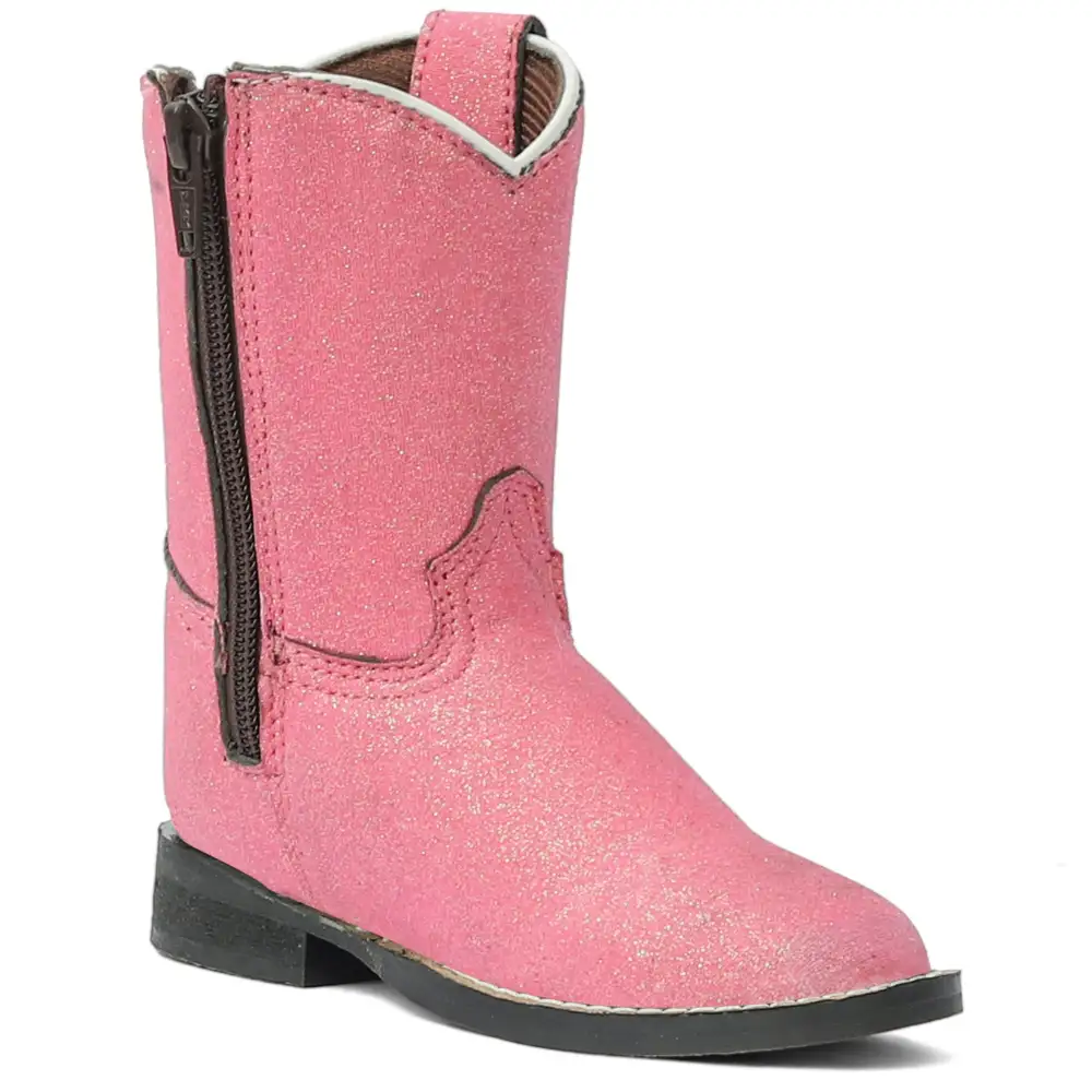 Casual Men's Denim Boots With Side Pull