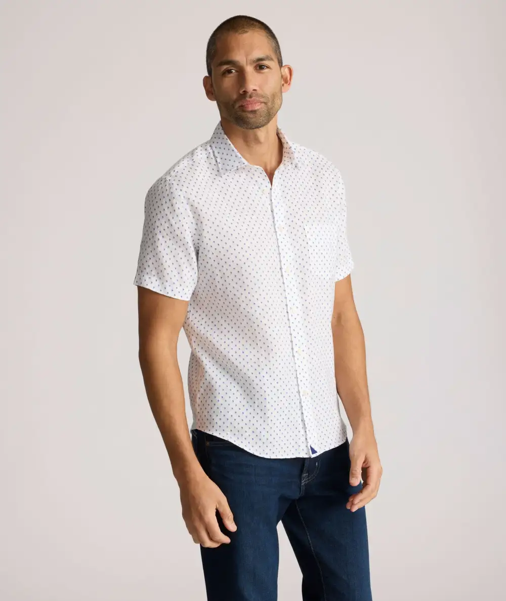 Linen Short-Sleeve Dixon Shirt