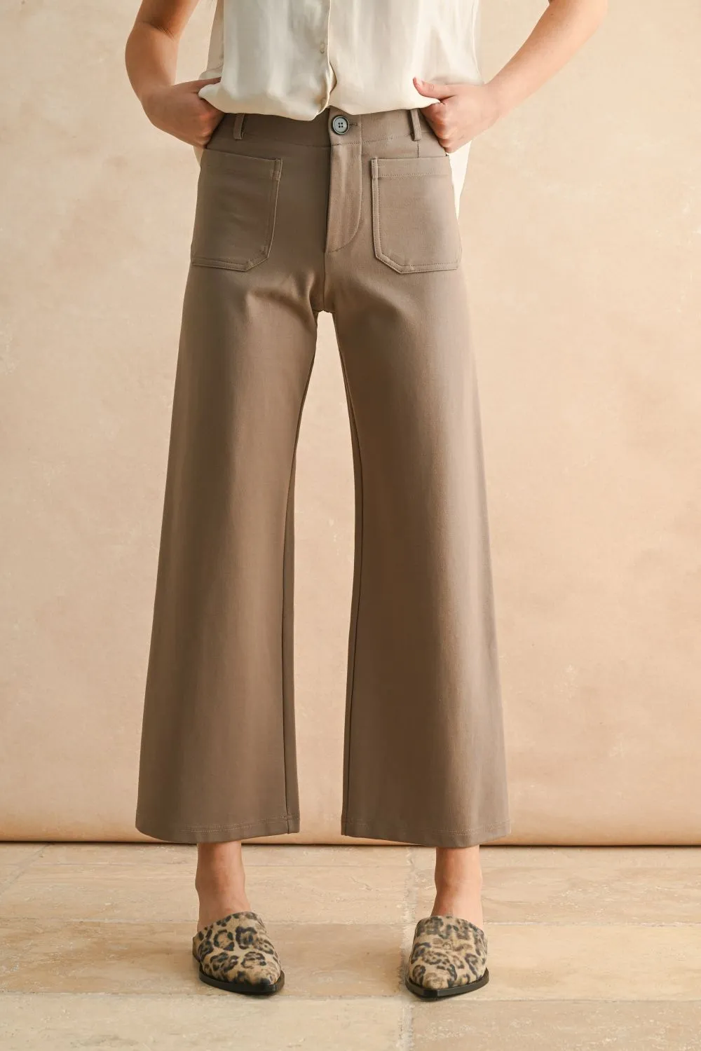 Ponte Knit Pants