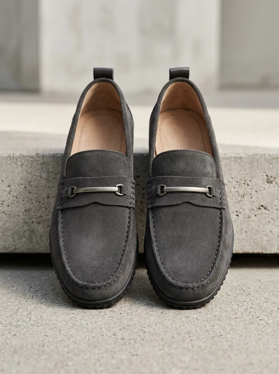 Men's Classic Metal-Bit Loafers