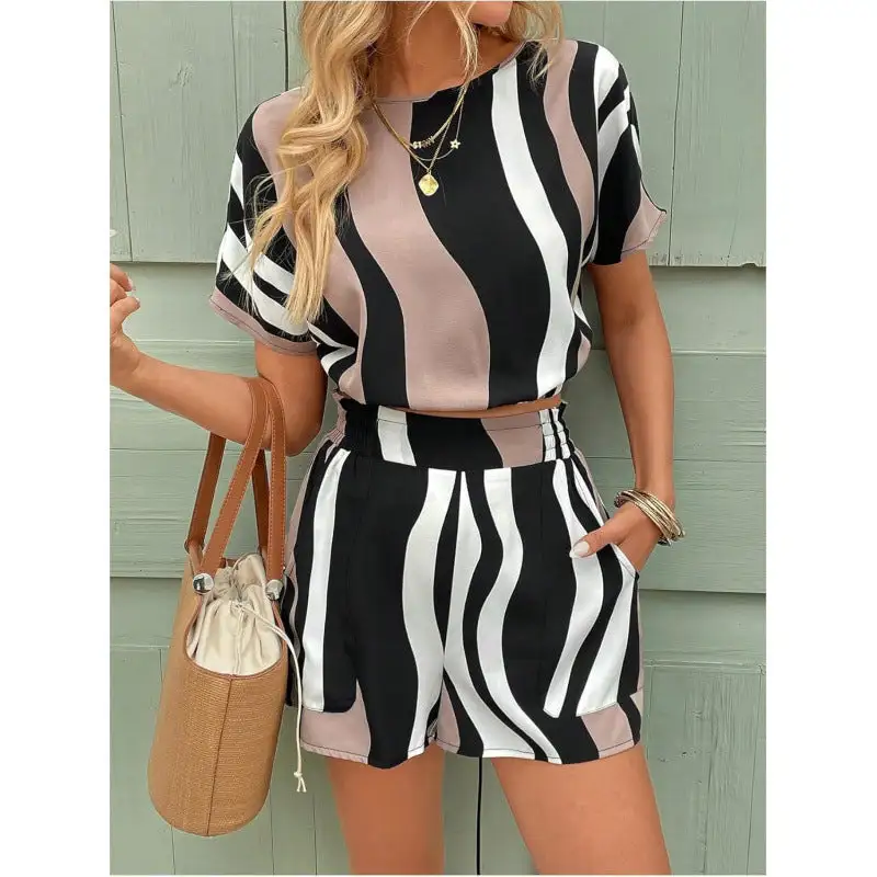 Short-Sleeve Women's Lounge Set