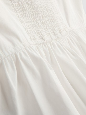 7-15yrs | Shirred Square Neck Blouse detail 3