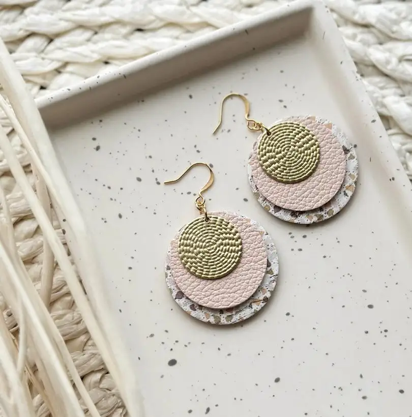 Drop Earrings  Terrazzo