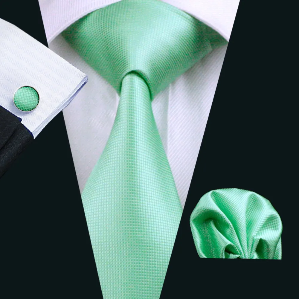 Solid Necktie Set
