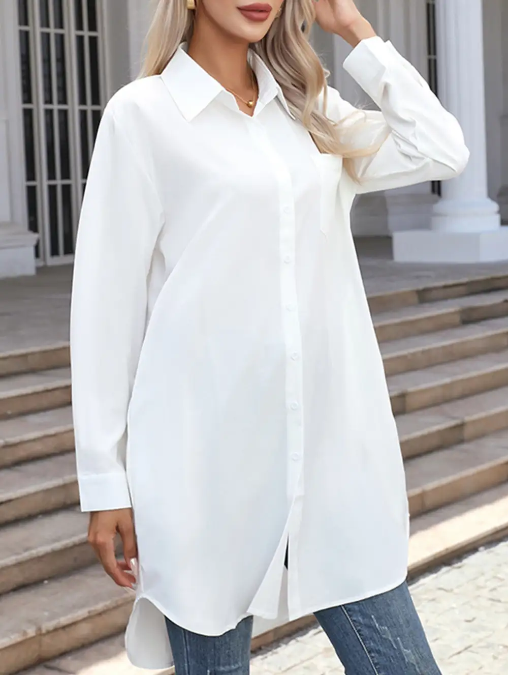 Relaxed Long Sleeve Shirt