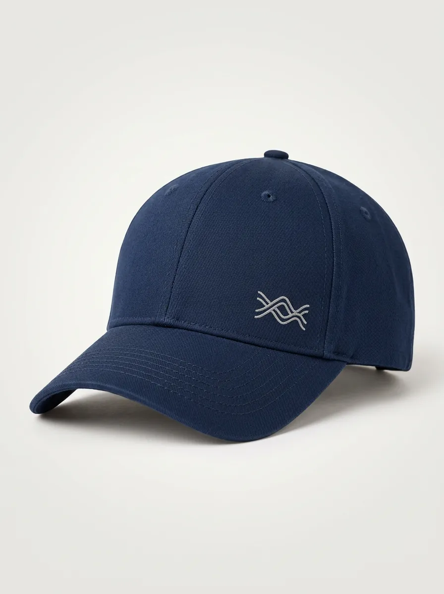 Classic Profile Cap with Wave Print