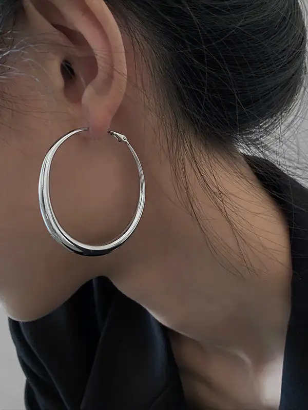 Distinctive Linear Accent Earrings