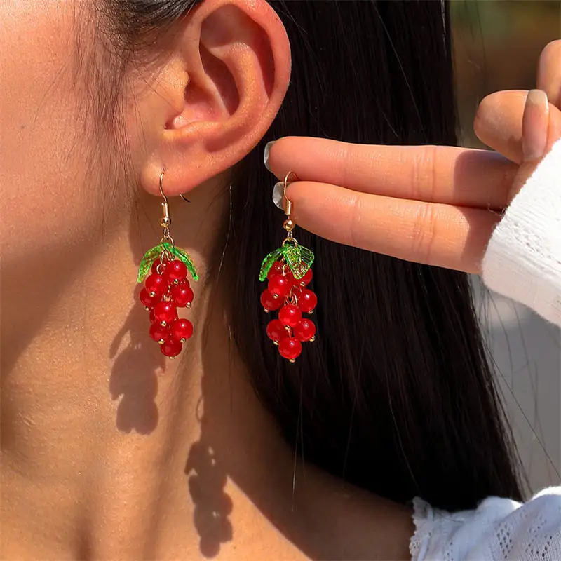Fruit Statement Earrings