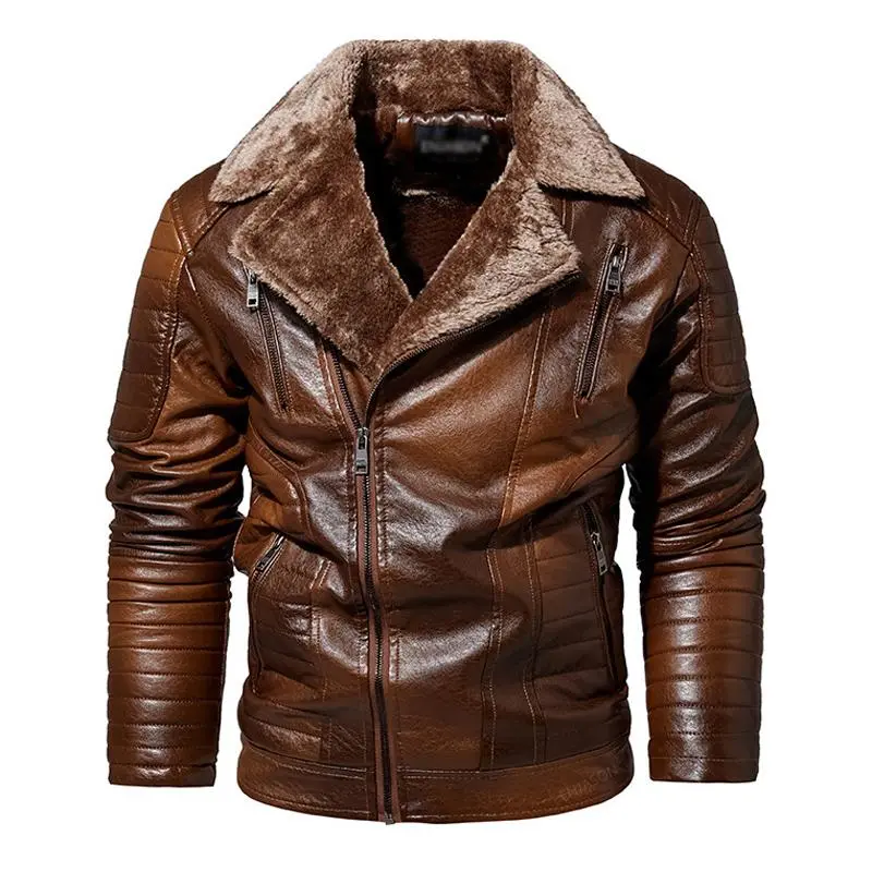 Leather Washed Field Jacket
