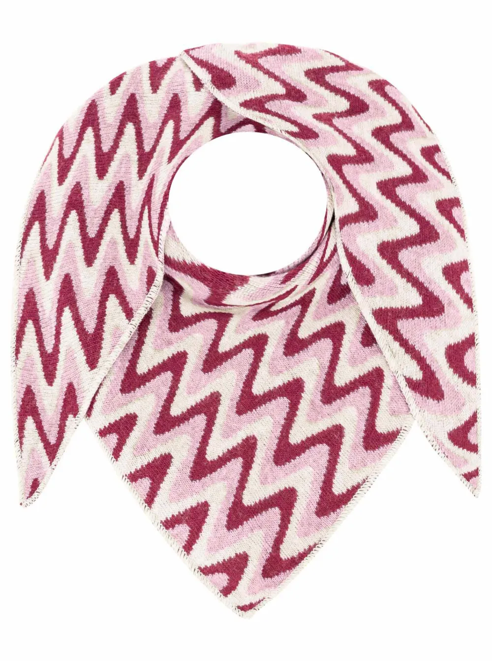 Soft Cashmere Wool Heart Pattern Fashion Scarf