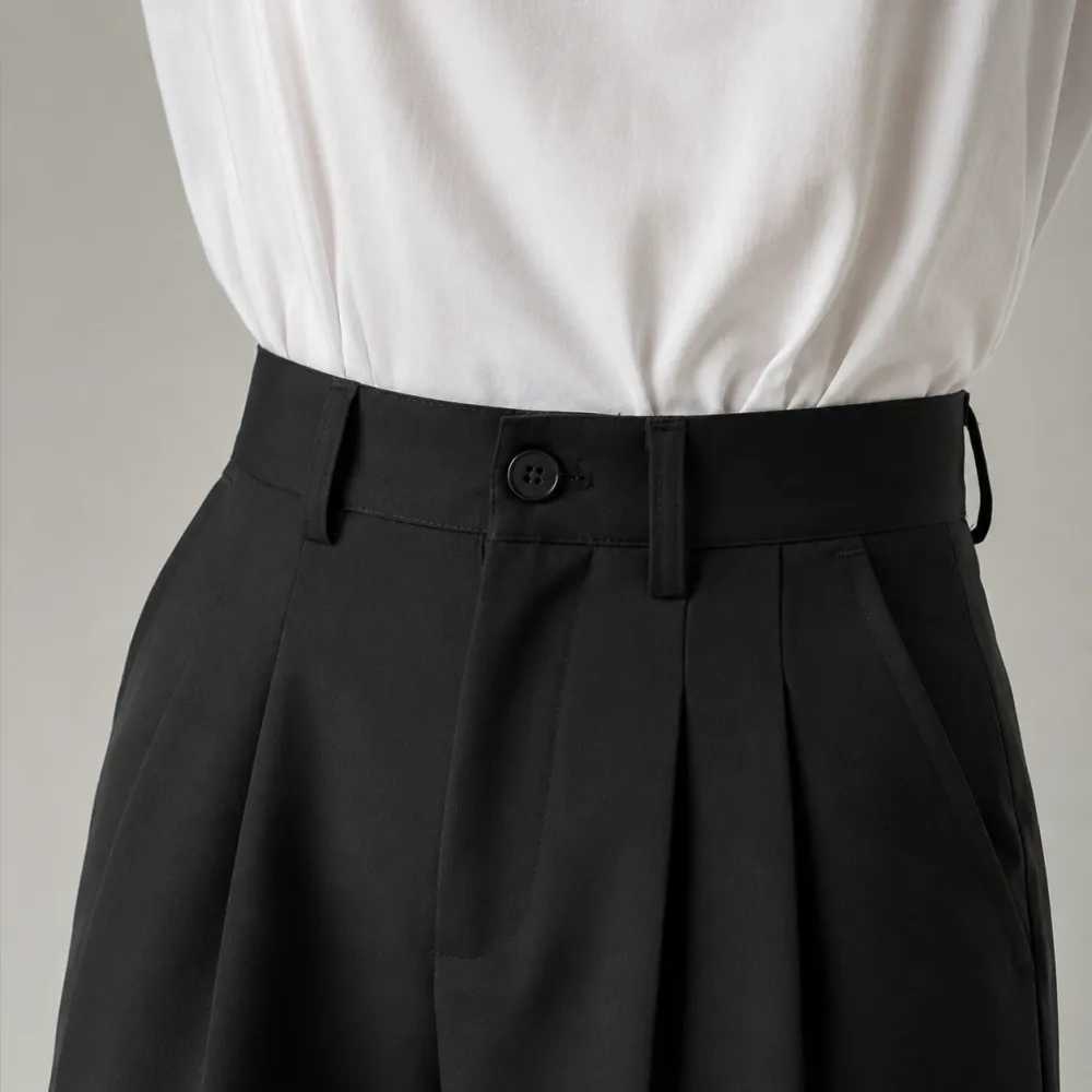 Tailored Suit Shorts