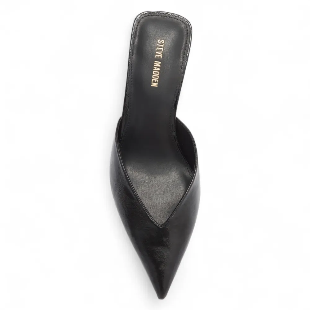 Mod Pointed Toe Mule Pump