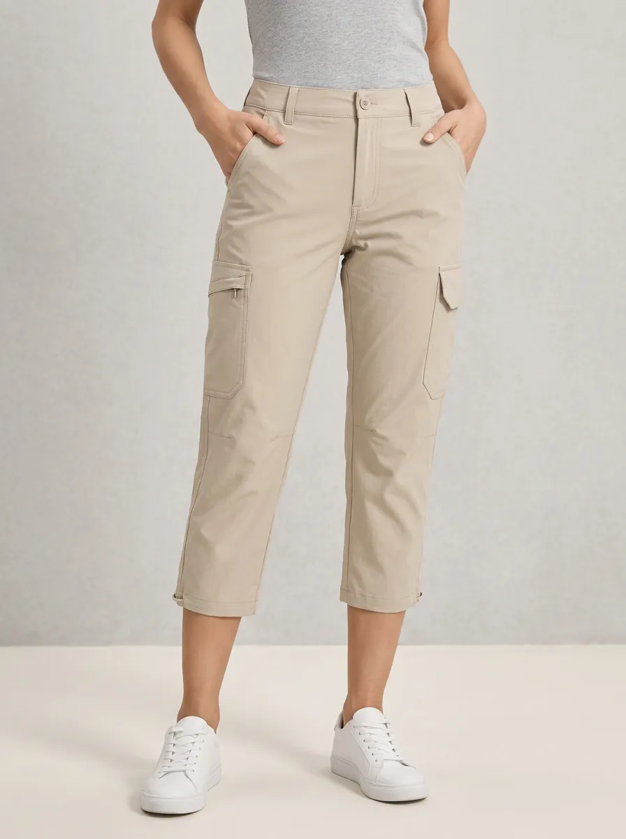 Women's Outdoor Multi-Pocket Trail Ready Capri Pants