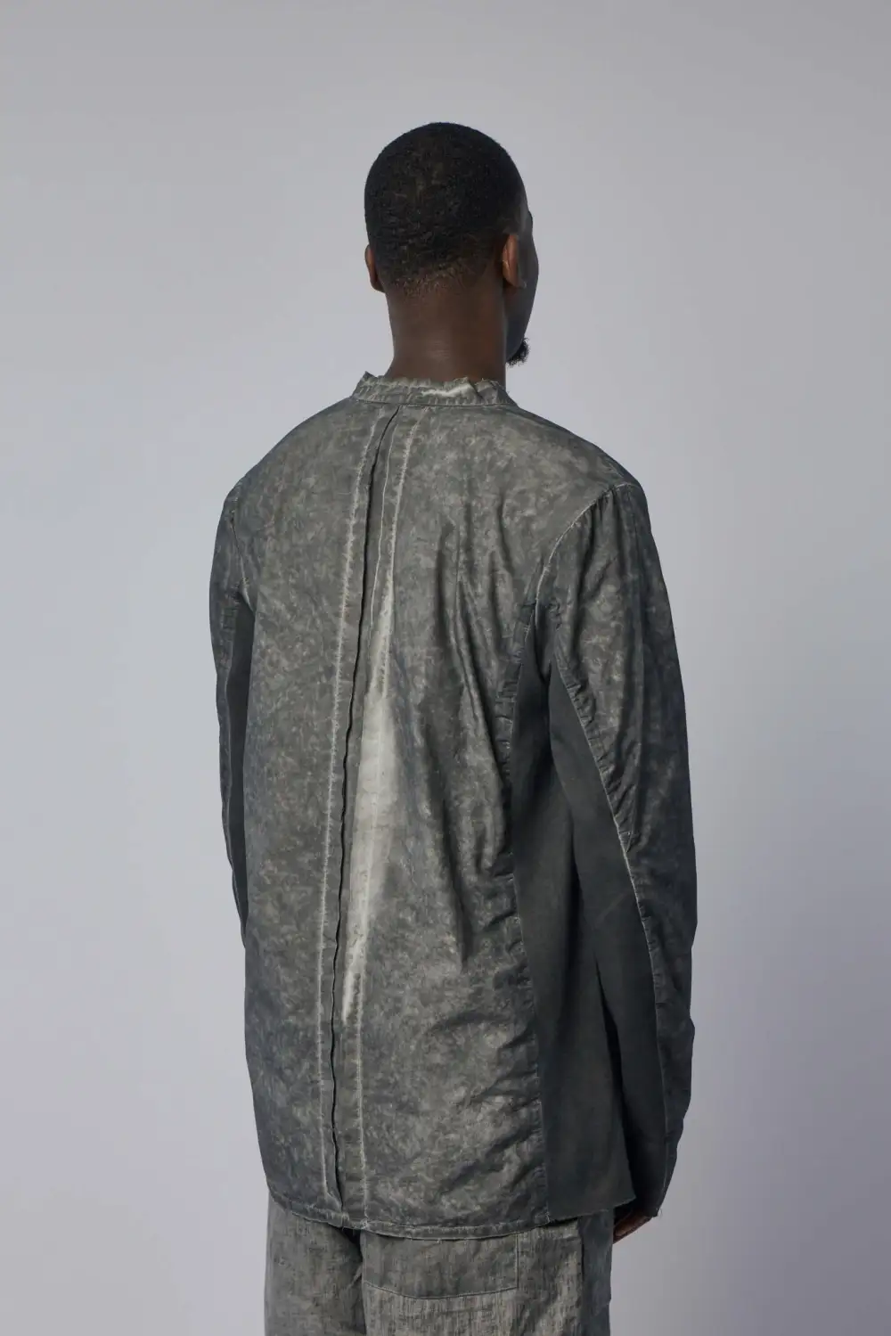 High-Collar Practical Jacket