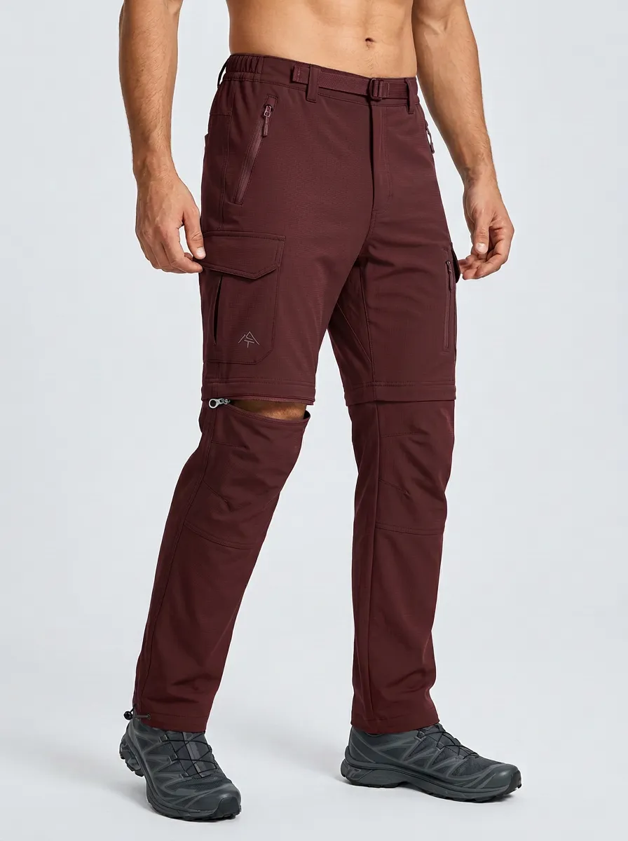 Men's Canyon Field Waterproof Zip-Off Tactical Cargo Pants